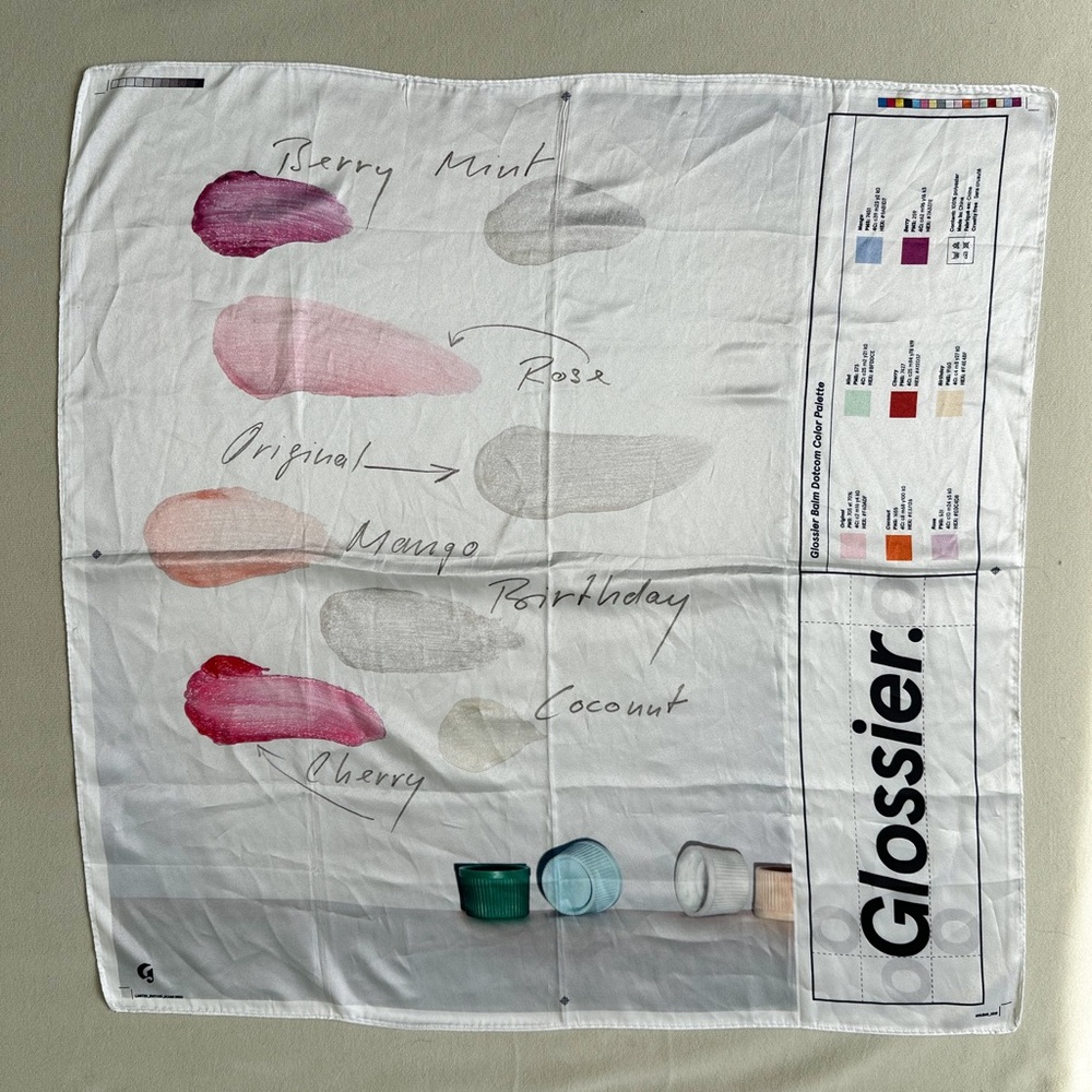 Glossier Balm Dot Com Scarf
